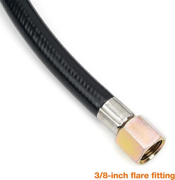 only fire 4Ft 0-30PSI Adjustable Propane Regulator with Tank Gauge QCC-1 Connection Hose for Grills, Turkey Fryers, Burner, Forge, Fire Pit etc - Image 5