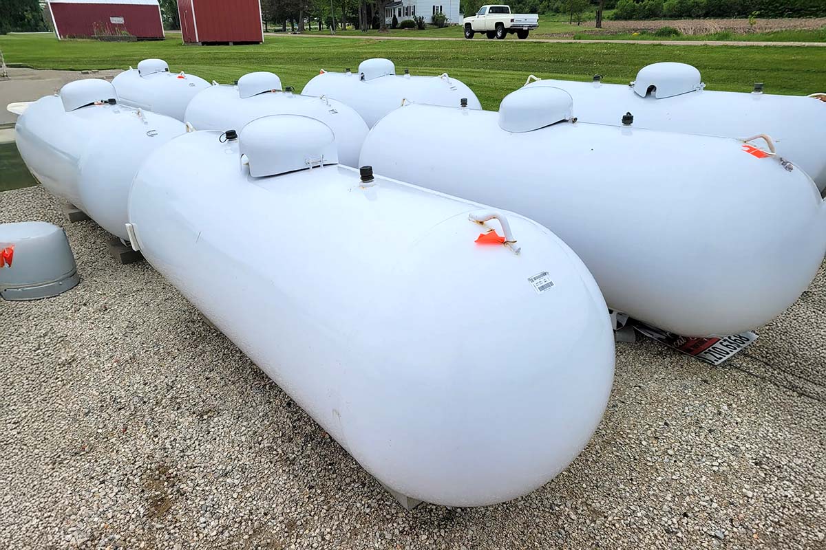 500 Gallon Refurbished Propane Tanks