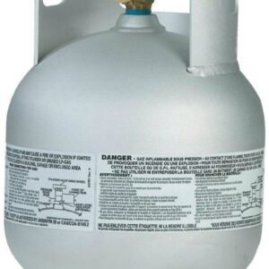 20 lbs (5 Gallon) Manchester Aluminum Propane Cylinder with OPD (usually arrives within 1 week)